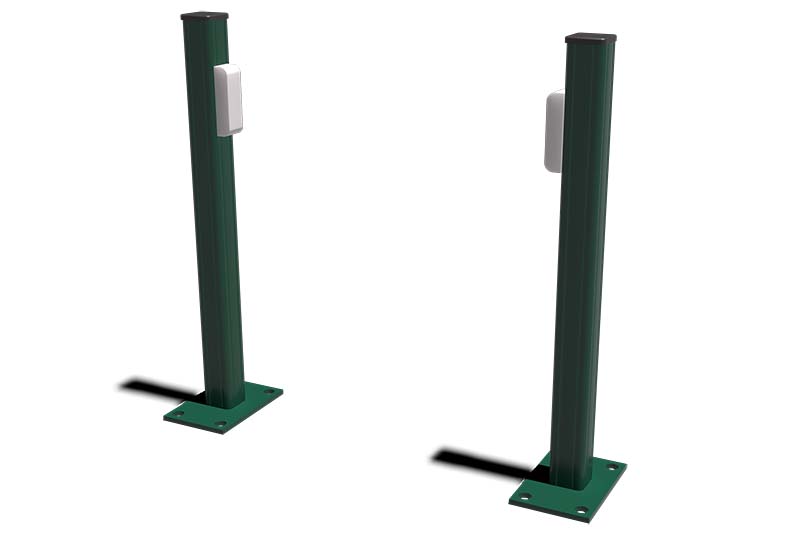 Комплект стоек охранной зоны